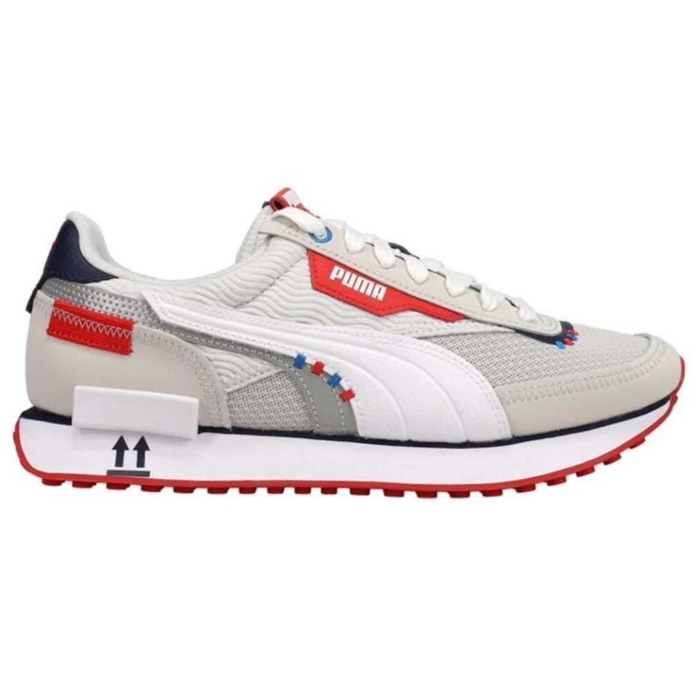 Puma Future Rider SS Lace Up Men's Off White Sneakers Casual Shoes, Sz 7.5